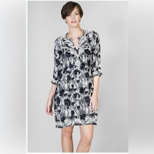 Amaya NAOMI BLACK SILK DRESS/ Size 42-M-L
